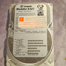 Seagate Medalist 4321 ST34321A 4.3GB 3.5