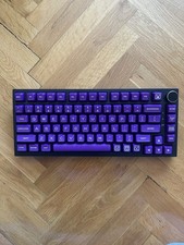 Custom keyboard W/ Gateron Milky Yellow and Clean Purple Keycaps picture