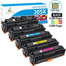 5PK Toner CE410A -CE413A 305A Set For HP LaserJet Pro 300 400 color MFP M375nw picture