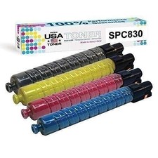 TONER for use in Ricoh SP C830DN, SP C831DN (CMYK, 4 cartridges) picture