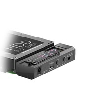M.2 NVMe SATA 2.5/3.5 Inch Hard Drive Cloner Docking Station 10Gbps Reader picture