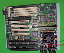 DFI G586IPV Socket 7 Motherboard Cyrix 6x86‑P166+ COAST Cache Vintage picture