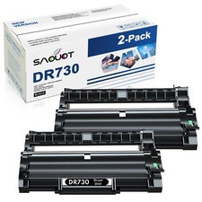 2 Pack DR730 Drum Unit DR-730 Replacement for Brother Black HL-L2395DW L2390DW picture