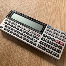 CASIO Pocket Computer VX-4 Vintage Handheld Calculator Portable Device Tested picture