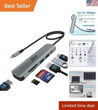 Ultimate 7-in-1 USB C Hub - 4K HDMI, 100W Power Delivery & Fast Transfer picture