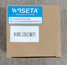 WISETTA Compatible 910XL Ink Cartridges For HP Set BK C M Y Inkjet picture