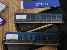 LOT OF Two (2) NANYA PC2-4200U-444-12-A1 512 MB 1Rx8  MEMORY RAM - Untested picture