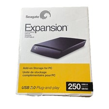 Seagate External 250GB External 5400RPM (ST902504EXA101-RK) HDD No Cable picture