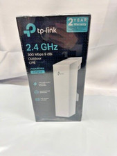 TP-Link 2.4GHz N300 Long Range Outdoor CPE for PtP and PtMP Transmission CPE210 picture