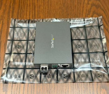 StarTech MCM1110MMLC Gigabit Ethernet Fiber Media Converter 850nm MM BRAND NEW picture