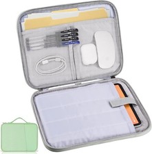 Padded Sleeve Bag for 11-in iPad Pro, iPad Air - Mint Green Tablet Case picture