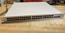 Cisco Meraki MS220-48LP-HW 48 Port Switch Power Tested Only picture