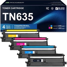 TN635 Toner 4 Pack Compatible Brother HL-L8430CDW MFC-L8730CDW MFC-EX575 Series picture
