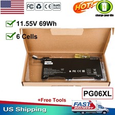 ✅PG06XL Laptop Battery For HP Omen 15-DH 15T-DH000 HSTNN-DB9F L48497-005 69Wh picture