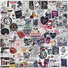102 PCS Dark Romance Book Stickers for Kindle Adult, Holographic Booktok Spicy R picture