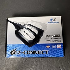 Kingwin USI-2535 EZ-Connect Hard Drive Adapter USB 2.0 to SATA IDE  2.5 3.5 picture
