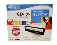 Memorex CD-RW Ultra Speed Recorder Internal E-IDE. Model MRX523252AJI-2 picture