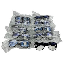 Lot 10X Promo Black  Blue Light Blocking Glasses Computer Eyewear by Hitpromo picture