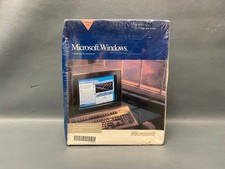 SEALED VTG 1990 Microsoft Windows 3.0 720K MS-DOS 3.5