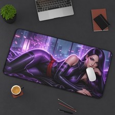 Psylocke Marvel Gaming Desk Mat Superhero Mouse Pad Gamer Setup picture