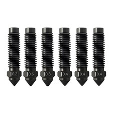 6PK 0.2MM 0.4MM 0.6MM 0.8MM Hardened Nozzles Kit for Elegoo Centauri Carbon S... picture