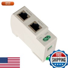 WatchfulEyE WTH-SG/RJ45-K DIN-Rail Gigabit Ethernet PoE Surge Protector picture