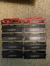 Corsair Vengeance DDR3 8GB (2x4) sticks & GSkill Ripjaws 8GB (2x4) LOT picture