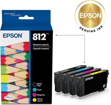 Epson 812 T812120-BCS Ink C/M/Y/K 4-Pack Standard Capacity  picture