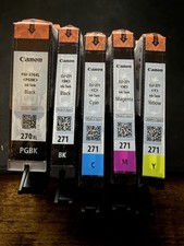 Genuine Canon PGI-270 Black CLI-271 Color Ink Cartridge Canon MG5720 5721 picture