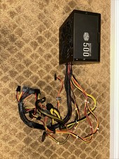 CoolerMaster MasterWatt Lite 500W ATX Power Supply unit MPX-5001-ACAAW Tested picture