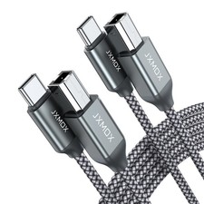 2-Pack 6.6ft Nylon Braided USB B to C Cord, USB C MIDI Cable Compatible with M picture