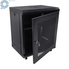 Secure 12U Wall Mount Network Cabinet 15.5-Inch Depth with Lock picture