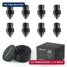 Official Creality High-end Hardened Steel MK8 Nozzles 8PCS, High-Temperature Wea picture