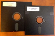 Apple III Home Computers / Apple Chomp / Tic Tac Toe 2 Game Disk Set picture