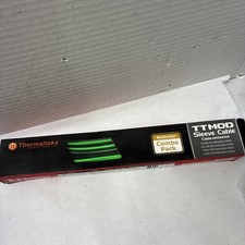 Thermaltake AC-034-CN1NAN-A1 TtMod Sleeve Cable Set – Green/Black picture
