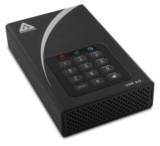 Apricorn ADT3PL2562000 2TB Ext Hard Drive USB 3.0 7200rpm picture