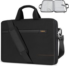 15.6 Inch TSA Friendly Laptop Bag Case for Men and Women, Trolley Strap Included picture