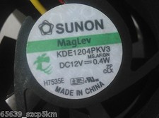 NEW Sunon KDE1204PKV3 MagLev 40mm 12V 3pin 5200RPM 6.3cfm,18dB-A Super Silence picture