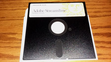 Vintage Adobe Streamline 1.0 WINDOWS VERSION 5.25 FLOPPY PROGRAM DISC 1988-89 picture