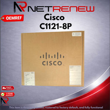 Cisco Refresh C1121-8P  2x GE WAN RJ45 SFP 8 Port Gigabit Router picture