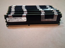 64GB Lot Of {8 Micron} MT36JSZF1G72PZ-1G4D1DD Server Memory 8GB PC3-10600R picture