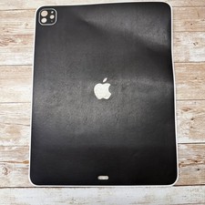 Apple iPad Pro 13 Skin Unisex OS Black dbrand Leather Textured Decal Wrap picture
