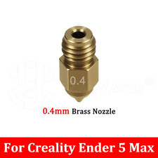 0.4Mm 0.6Mm 0.8Mm Hotend Nozzle for Creality Ender 5 Max Brass Hardened Steel No picture