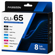 CLI-65 8PK Ink Cartridge Fit for PIXMA PRO-200 PRO-200S Professional Photo picture
