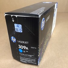Genuine HP Q2671A (309A) Cyan Toner Cartridge - NEW SEALED picture