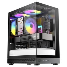 Okinos Aqua UNO Micro ATX Case, No Radiator Support, Max GPU Length 309mm, Qu... picture