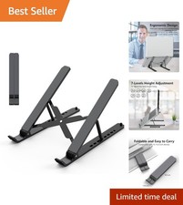 Sturdy Adjustable Laptop Stand with Anti-Slip Design - Perfect for Home & Office picture