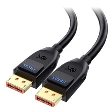 Cable Matters 80Gbps DisplayPort 2.1 Cable - 3.3ft / 1m, DP80 C picture