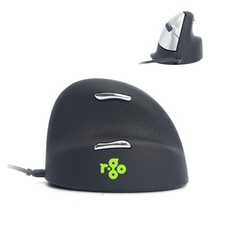 R-Go HE Ergonomic Mouse, with Break Software, USB-C Wired (with USB-A Converter) picture