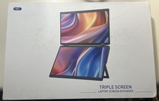 M3 Triple Screen Extender 15.6” FHD IPS Portable Laptop Monitor New picture